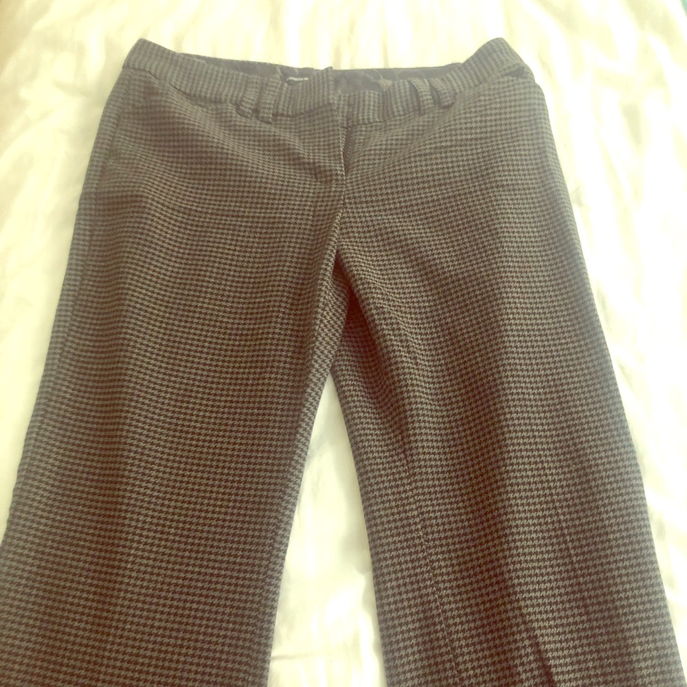 Express design studio houndstooth trousers